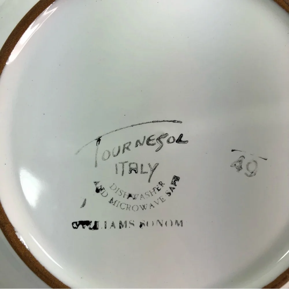 WILLIAMS SONOMA TOURNESOL PASTA BOWL